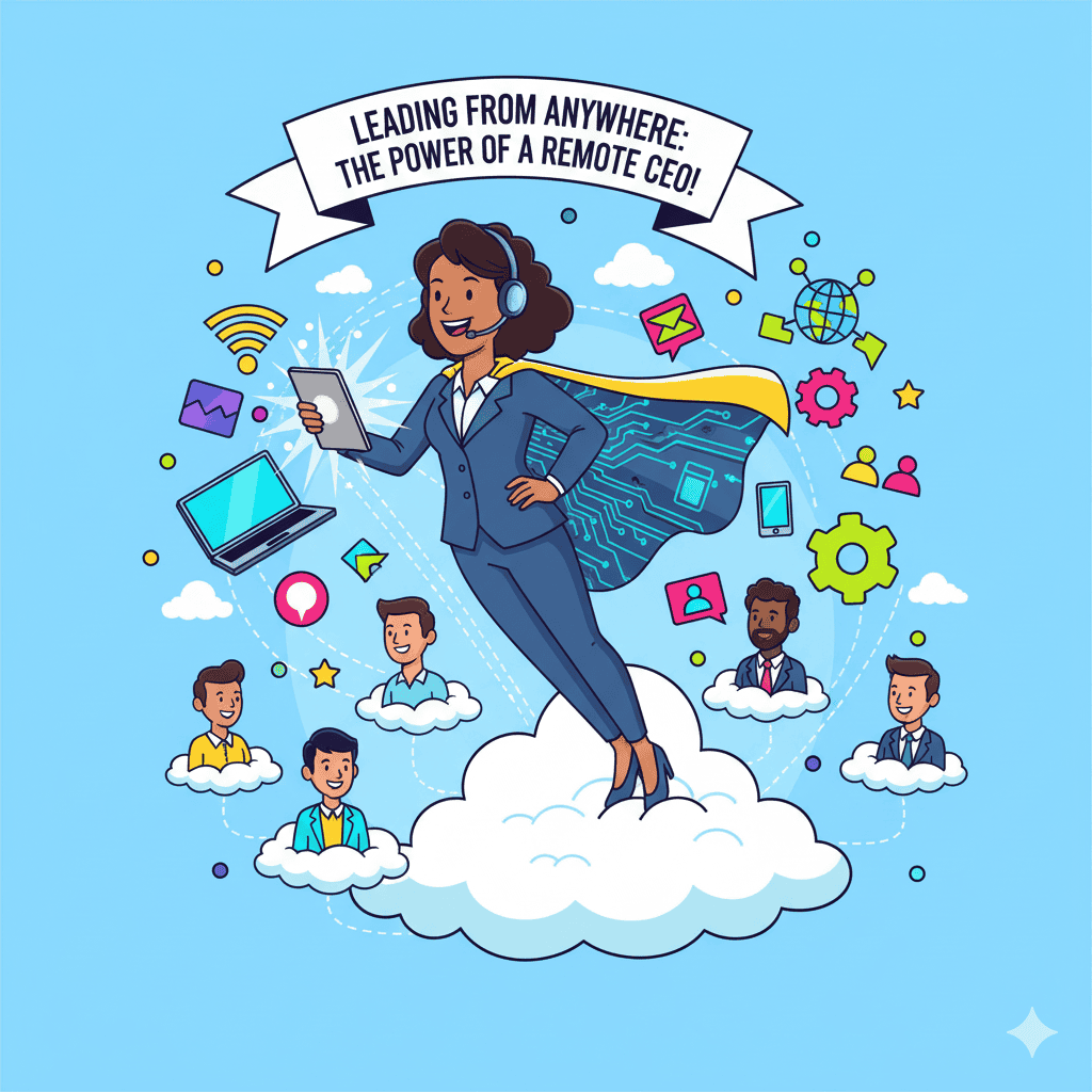 El CEO Remoto: Liderar sin Oficina ya no es Futuro, es la Realidad del Crecimiento
